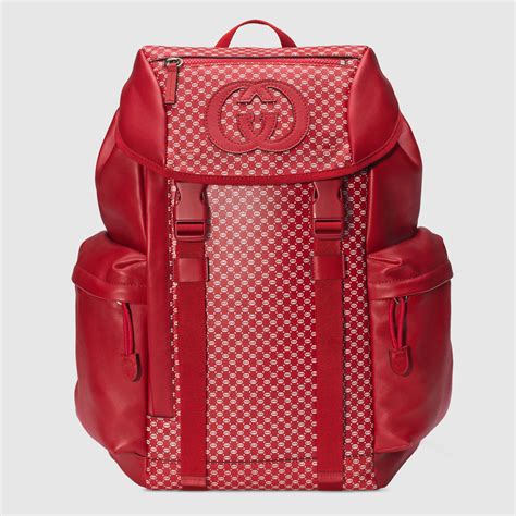 gucci orange backpack|gucci backpacks men.